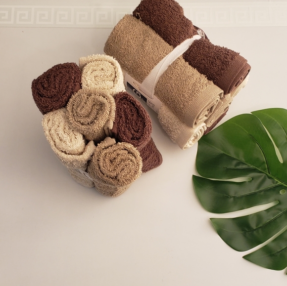 New***THE BIG ONE Washcloths (12pcs) - Picture 3 of 7